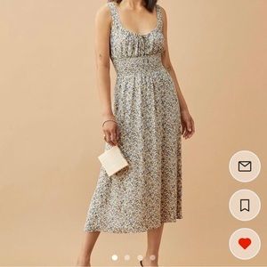 Reformation Hank MIDI Dress, Size 4